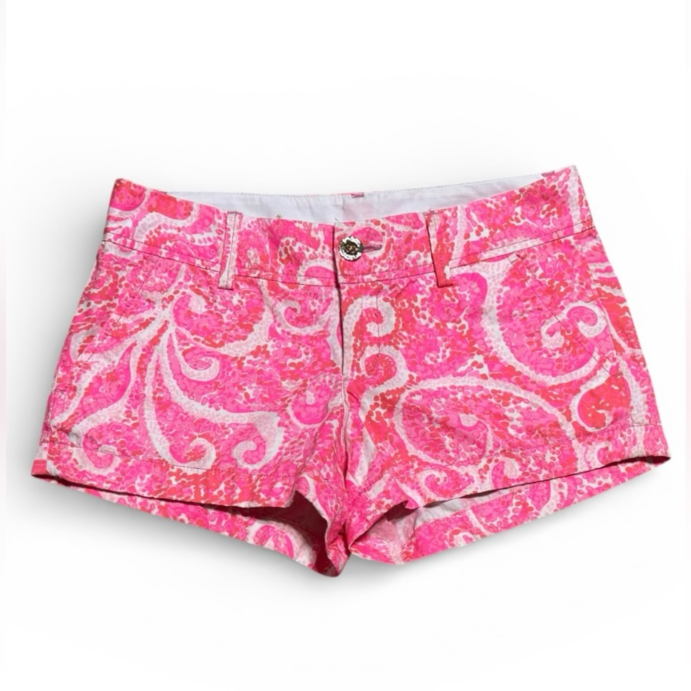 LILLY PULITZER Pink The Walsh Shorts size 0